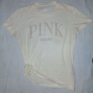 VS Pink Short Sleeve Shirt